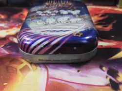 Pokemon TCG Scarlet & Violet Paldean Fates Mini Tin Maushold New Factory Sealed - Image 4