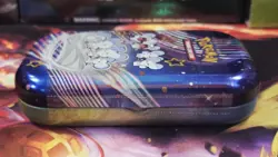 Pokemon TCG Scarlet & Violet Paldean Fates Mini Tin Maushold New Factory Sealed - Image 5