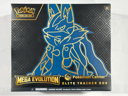 Pokemon Mega Evolutions Pokemon Center Elite Trainer Box ETB Sealed - Image 1