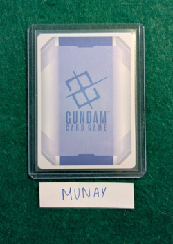Gundam Card Game - Char’s Zaku II ST03-006 (LR+) - Near Mint / never played - Image 2