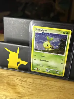 Turtwig (Holo Swirl) - (103/130) Promo [2007] Cosmos Holo - Pokemon Card - LP - Image 1