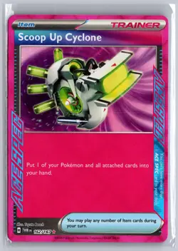 SCOOP UP CYCLONE 162/167 ACE SPEC RARE TWILIGHT MASQUERADE POKEMON - Image 1