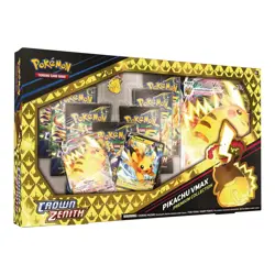 Pokemon TCG Crown Zenith Pikachu Vmax Premium Collection Box 7 packs SEALED - Image 1