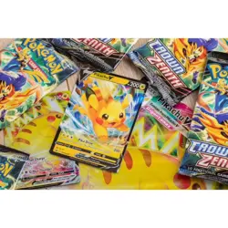 Pokemon TCG Crown Zenith Pikachu Vmax Premium Collection Box 7 packs SEALED - Image 3