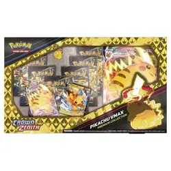 Pokemon TCG Crown Zenith Pikachu Vmax Premium Collection Box 7 packs SEALED - Image 4