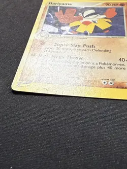 Hariyama 8/109 Ruby and Sapphire Reverse Holo Pokemon Card Moderately Played - Image 4