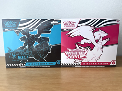Pokemon TCG: Black Bolt & White Flare Elite Trainer Boxes ETB Set Factory Sealed - Image 1