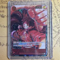 Bandai One Piece CCG Monkey D. Luffy ST01-012 Super Rare Alt Art Foil - Image 3