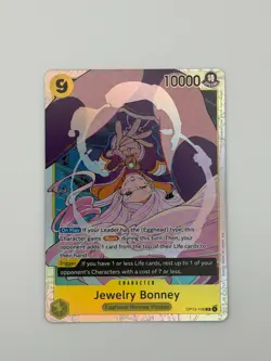Jewelry Bonney (108) OP13-108 Carrying On His Will Foil One Piece TCG English - Image 1