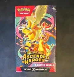 FACTORY SEALED Pokemon TCG Mega Evolution Ascended Heroes Booster Bundle Box 6pk - Image 1