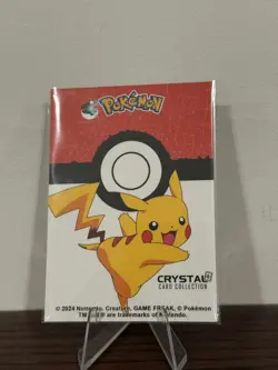 2025 POKEMON STAINED GLASS Crystal Card #061 Poliwhirl Kanto Peru Foil - Image 2