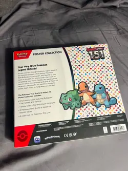Pokemon TCG Scarlet and Violet 151 Poster Collection Sealed Box - Image 2