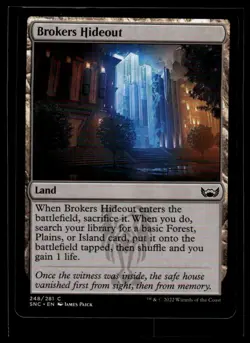 Streets of New Capenna #248 Brokers Hideout - Image 1