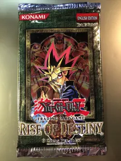Yu-Gi-Oh! Rise of Destiny 1st Edition Booster Pack UNSEARCHED - Image 1