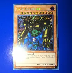 Konami Yu-Gi-Oh! Gate Guardian MRD-EN000 Secret Rare Foil Unlimited - Image 1