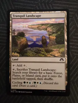 mtg tranquil landscape modern horizons 3 - Image 1
