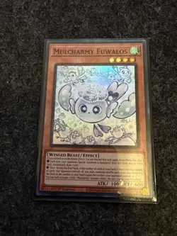 Mulcharmy Fuwalos - Super Rare RA04-EN050 - Quarter Century Stampede Yugioh A6 - Image 1