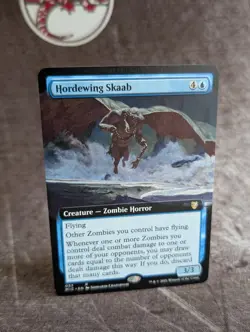 MTG, Hordewing Skaab (#053), Innistrad: Midnight Hunt, Extended Art-Non Foil, NM - Image 1