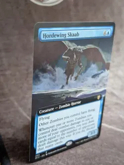 MTG, Hordewing Skaab (#053), Innistrad: Midnight Hunt, Extended Art-Non Foil, NM - Image 3