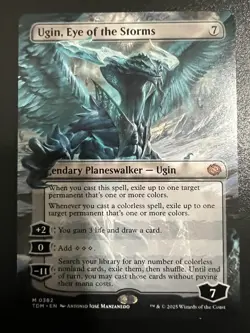 Ugin, Eye of the Storms (Borderless) Tarkir: Dragonstorm Regular Mythic NM - Image 1