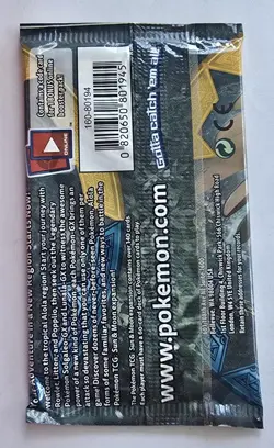 Pokemon TCG Sun & Moon Base Set Booster Pack Factory Sealed V3 - Image 3
