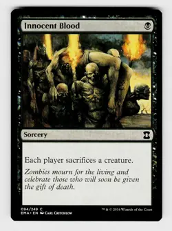 MTG, Eternal Masters, Innocent Blood, regular, No.94, C Sorcery - Image 1