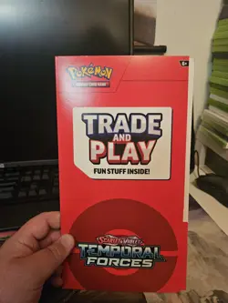 Pokemon Trade & Play Promo Fun Pack Coin & Guide Temporal Forces Pokemon Cards - Image 1