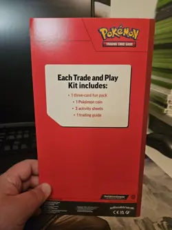 Pokemon Trade & Play Promo Fun Pack Coin & Guide Temporal Forces Pokemon Cards - Image 2