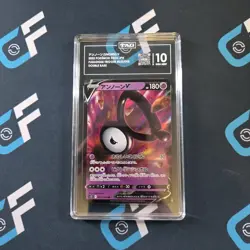 アンノーン Unown V 035/098 Double Rare Paradigm Trigger Pokemon Tag 10 Gem Mint - Image 1