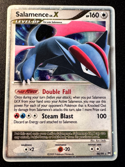 Salamence LV.X 98/99 Platinum Arceus Pokemon Card Holo Foil Rare MP - Image 1