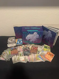 Pokemon Journey Together ETB Box With 250+ Cards. Bulk. With 47 Holo/reverse - Image 1