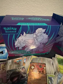 Pokemon Journey Together ETB Box With 250+ Cards. Bulk. With 47 Holo/reverse - Image 5