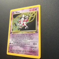 Pokemon TCG 1st Edition Mr. Mime Holo 6/64 Jungle Set Holo Rare VLP/NM - Image 2