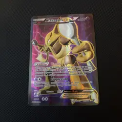 2016 Pokemon XY Fates Collide Alakazam EX - Full Art #117/124 Holo - Image 1