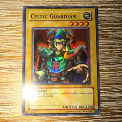 Konami Yu-Gi-Oh! Celtic Guardian LOB-007 Rare Regular Unlimited 1400/1200 - Image 1