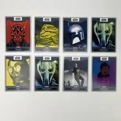 Disney Star Wars Worlds of Wonder Collector Card Lot x 23 NM Cards In Slips 2024 - Image 2