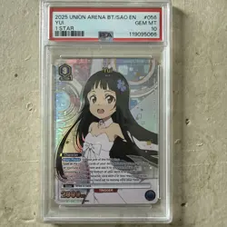 PSA-10 Union Arena Sword Art Online UA15BT/SAO-1-056 Yui SR 1 Star Alt Art - Image 1