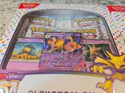 Pokemon TCG Scarlet & Violet Pokemon 151 Alakazam ex Collection Box lot of 3 - Image 2