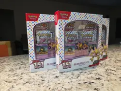 Pokemon TCG Scarlet & Violet Pokemon 151 Alakazam ex Collection Box lot of 3 - Image 4