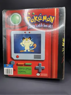 Pokemon Vintage Binders 3 Ring 9 Pocket 4 Pocket Charizard Pikachu Rare - Image 3