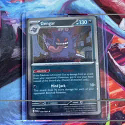 Gengar 050/088 EB Games Stamped Promo | Perfect Order | Cosmos Holo Pokemon Card - Image 1