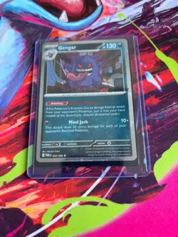 Gengar 050/088 EB Games Stamped Promo | Perfect Order | Cosmos Holo Pokemon Card - Image 3
