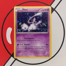 MEW XY192 Black Star Promo Holo Rare XY Promo Pokemon Card LP+/NM - Image 1