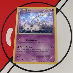 MEW XY192 Black Star Promo Holo Rare XY Promo Pokemon Card LP+/NM - Image 2