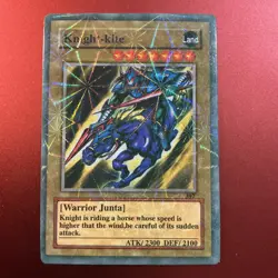 Yu-Gi-Oh! TCG Fake Card Poorly Translated Funny Holo- Knight Kite - Image 1