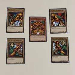 YUGIOH: Exodia the Forbidden One Set 5-card Complete LDK2 LP - Image 1