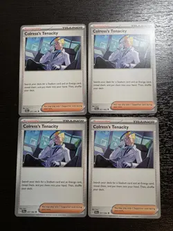 [4x Playset] Colress's Tenacity (057/064) - SV: Shrouded Fable - Pokemon TCG - Image 1