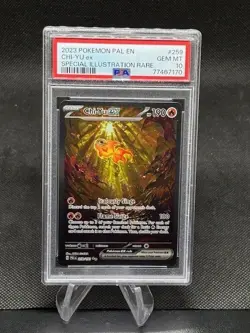 2023 POKEMON PAL EN-PALDEA EVOLVED SPECIAL ILLUSTRATION RARE CHI-YU EX PSA 10 - Image 1