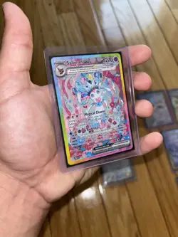 Pokemon TCG Prismatic Evolutions God Pack . All SARS . 2 Eevee SARS - Image 3
