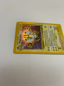 Magneton Pokemon TCG 11/62 Fossil Set Unlimited Holo Rare Light Play - Image 5